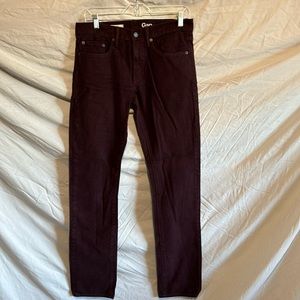 Gap purple jeans